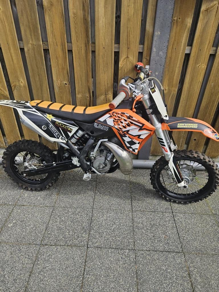 Crossmotor KTM 65cc 2011 met lange achterbrug, Ophalen