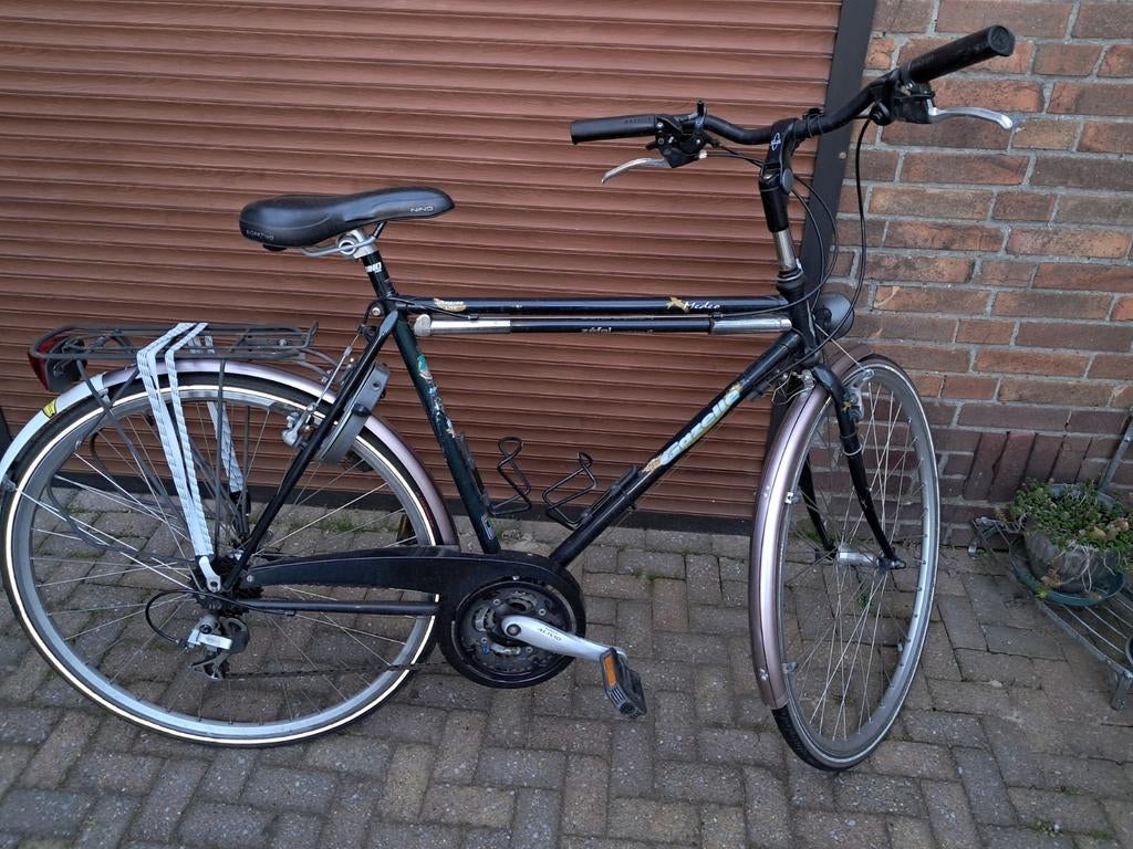 Gazelle medeo herenfiets, Ophalen, Gebruikt, Gazelle, Versnellingen