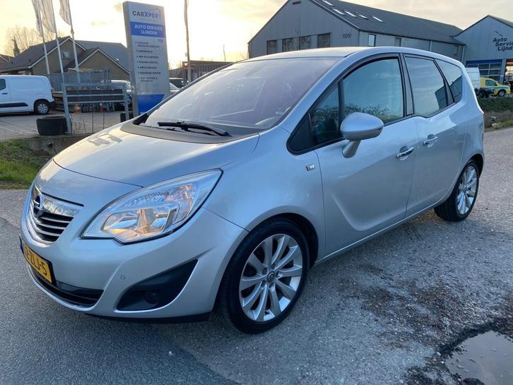 Opel Meriva 1.4 Turbo Cosmo Automaat, Auto's, Opel, Bedrijf, Te koop, Meriva, ABS, Airbags, Airconditioning, Boordcomputer, Centrale vergrendeling