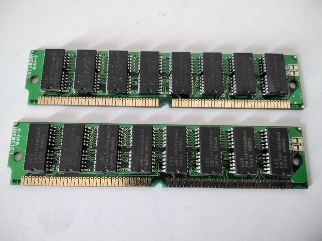 2x 16mb 72 pins EDO geheugen, Ophalen of Verzenden