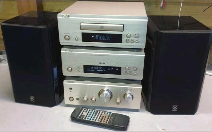 Denon stereo set F88 + yamaha speakers + remote, Audio, Tv en Foto, Stereo-sets, Ophalen of Verzenden, Cd-speler, Denon