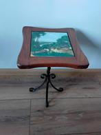 Vintage tafeltje, Ophalen, Rechthoekig, Minder dan 55 cm, Minder dan 45 cm