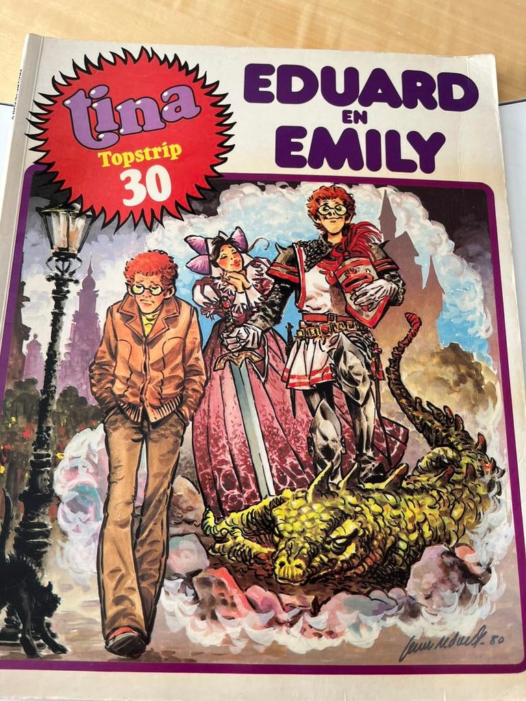 Tina Topstrip 30 - Eduard en Emily, Boeken, Stripboeken, Eén stripboek, Ophalen of Verzenden, Zo goed als nieuw