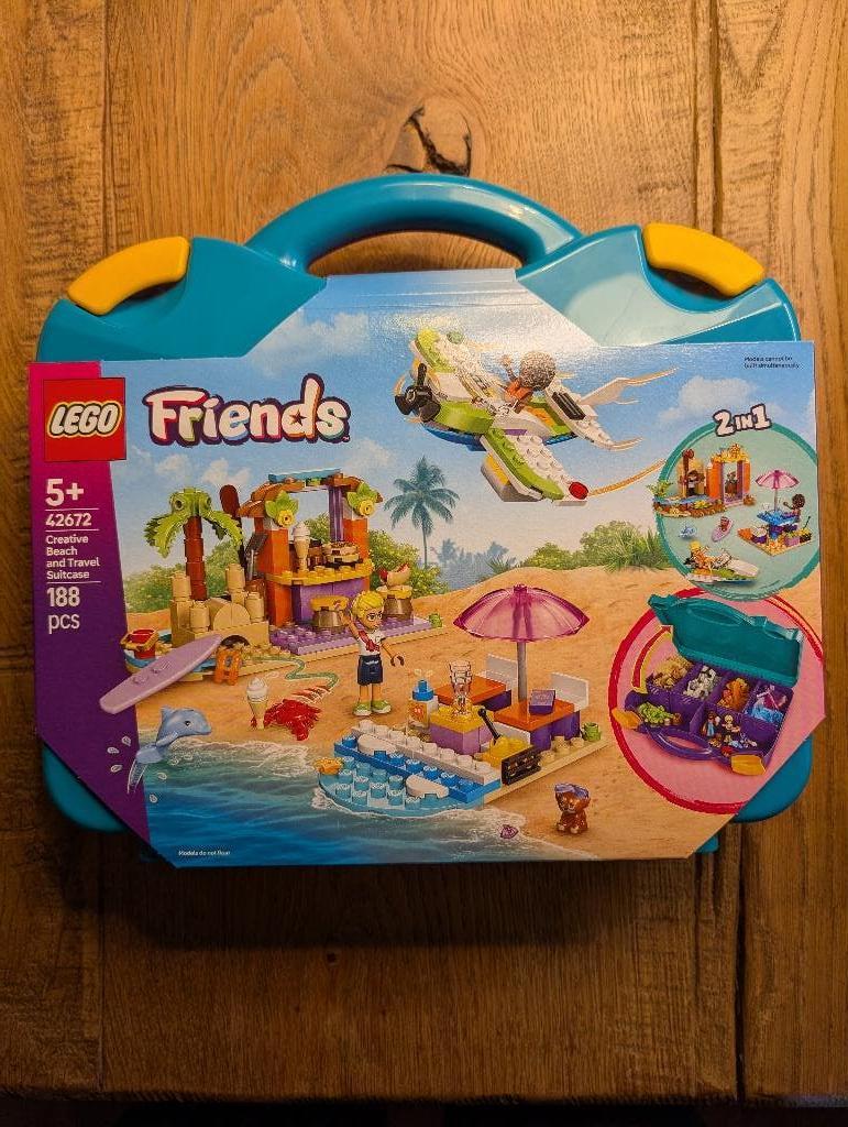 Lego 42672 Friends Creatieve strandkoffer, Lego, Nieuw, Friends, Ophalen of Verzenden