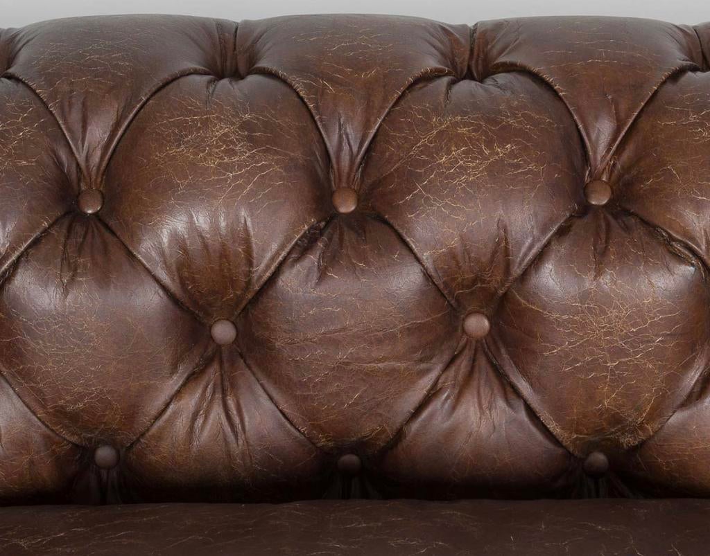 Nieuwe 4-Zits Chesterfield Bank – Gratis bezorging!, 250 tot 300 cm, Nieuw, Rechte bank, Chesterfield, Klassiek, Vintage, Modern, Landelijk, Upholstered