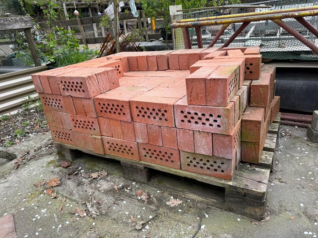 220 Lichtgewicht stenen 6/7 cm dik voor badkamer/tussenwand, Doe-het-zelf en Verbouw, Metselstenen, Ophalen, Gebruikt, Overige typen