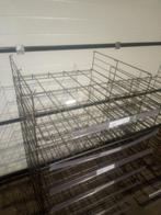 10 Stalen Stapelbare Rekken - Antraciet (70x80x15 cm), Ophalen, Gebruikt