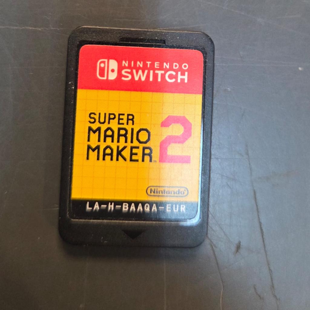 Switch Game | Super Mario Maker 2 (Card Only), Nintendo, Zo goed als nieuw, Support@nintendo.com, 11-1 Hokotate-cho, Kamitoba, Minami-ku
Kyoto 601-8501
Japan