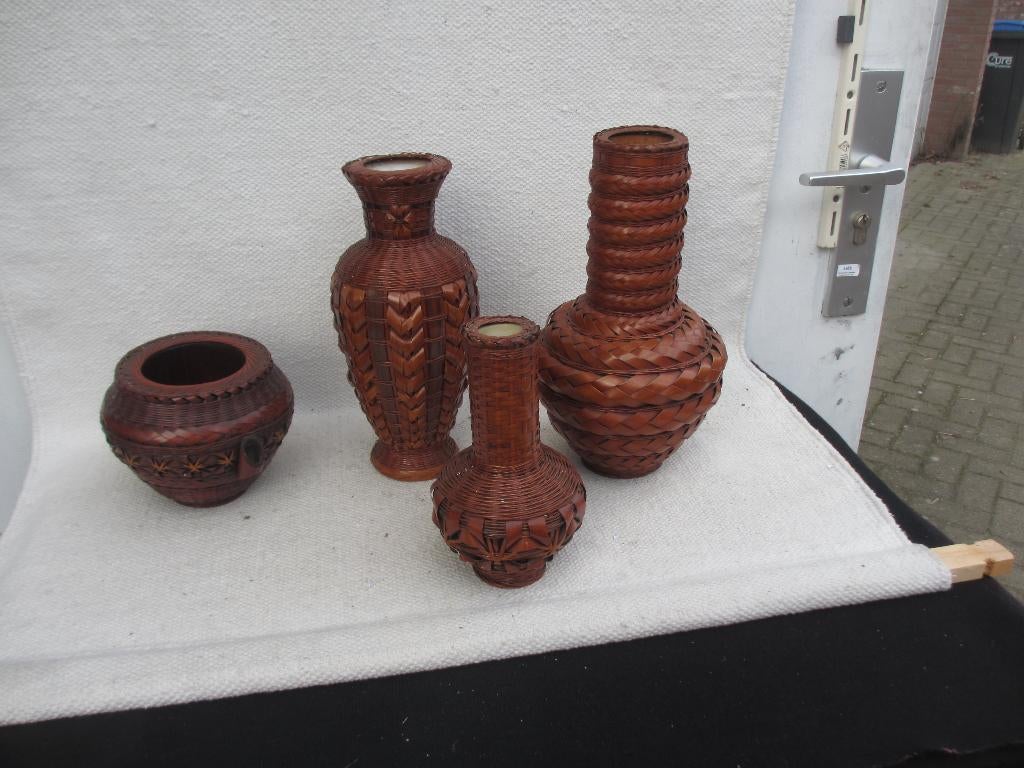 Diverse Vintage Ikebana Vazen jaren 50 Japan