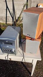 JVC Microset met Cassettedeck en Speakers, Audio, Tv en Foto, Ophalen, Info@jvc.com, Gebruikt, JVC