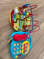 Baby speelgoed set: Telefoon met geluid & Spiraal, Ophalen of Verzenden, Zo goed als nieuw, Overige typen, Met geluid