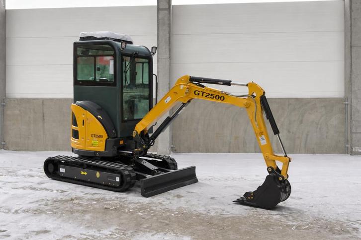 Gunter Grossmann GT2500 graafmachine mini graver, Zakelijke goederen, Machines en Bouw | Kranen en Graafmachines, Graafmachine