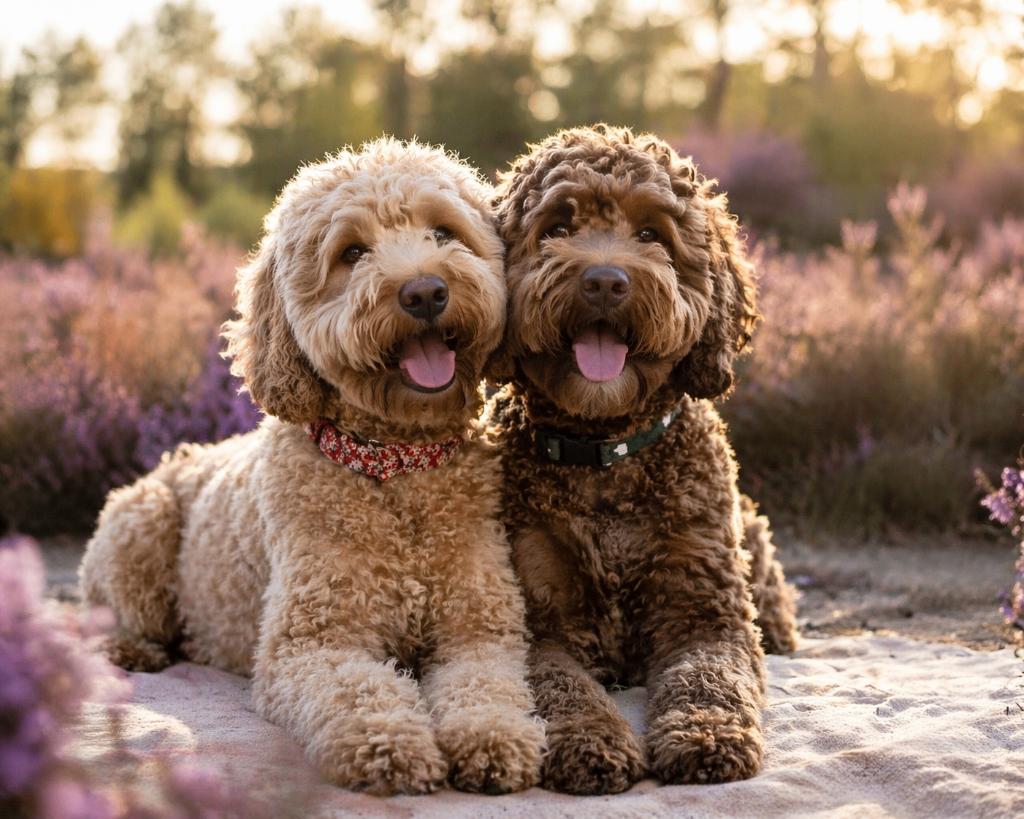 Medium Australian Labradoodle pups verwacht abrikoos/rood, Ophalen, Nieuw