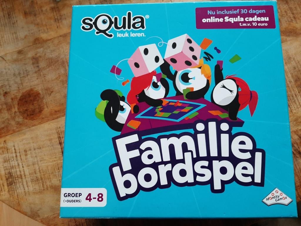 Squla familie bordspel, Hobby en Vrije tijd, Gezelschapsspellen | Kaartspellen, Ophalen of Verzenden, Nieuw