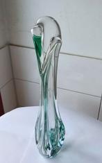 Max Verboeket , Kristalunie Maastricht . Vaas ,  40.5cm., Antiek en Kunst, Ophalen of Verzenden