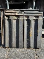 3.500 vlakke mulden dakpannen blauw gesmoord JD, Doos, 100 cm of meer, 60 cm of meer, Minder dan 35 cm