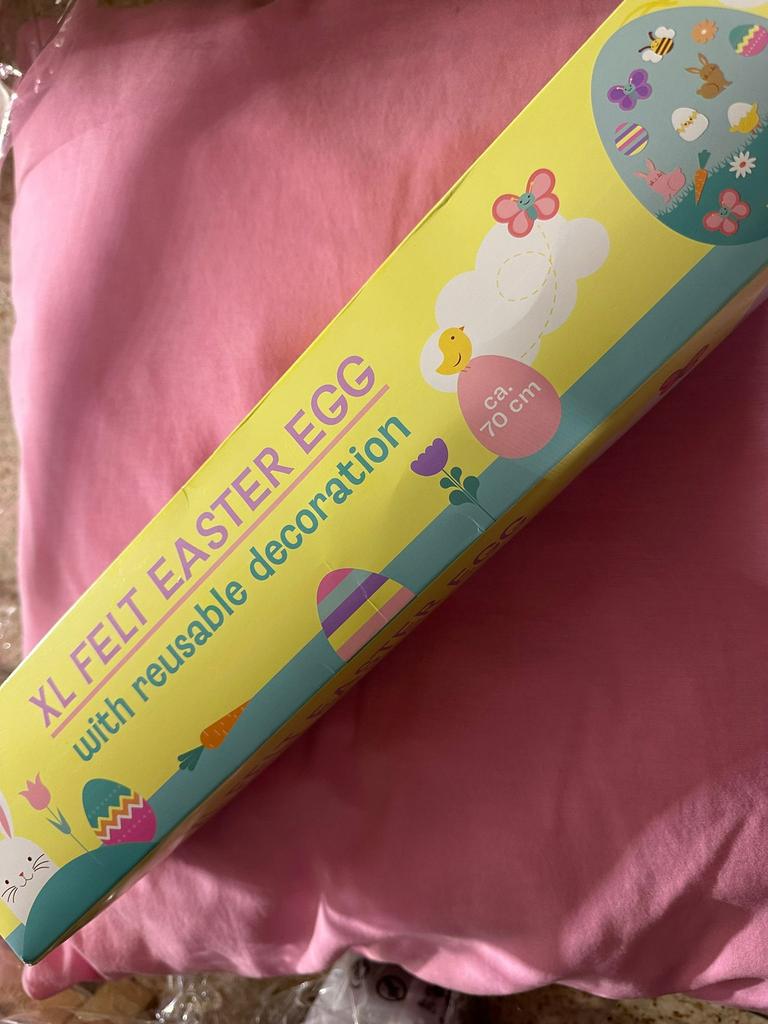 Groot vilten paasei, Ophalen of Verzenden, Nieuw, Materiaal