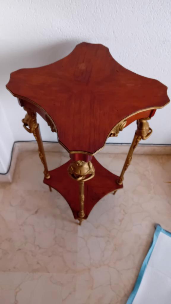 Empire Zeldzame Zware Bronzen Bijzettafel ca:1800/1820., Antiek en Kunst, Antiek | Meubels | Tafels, Ophalen