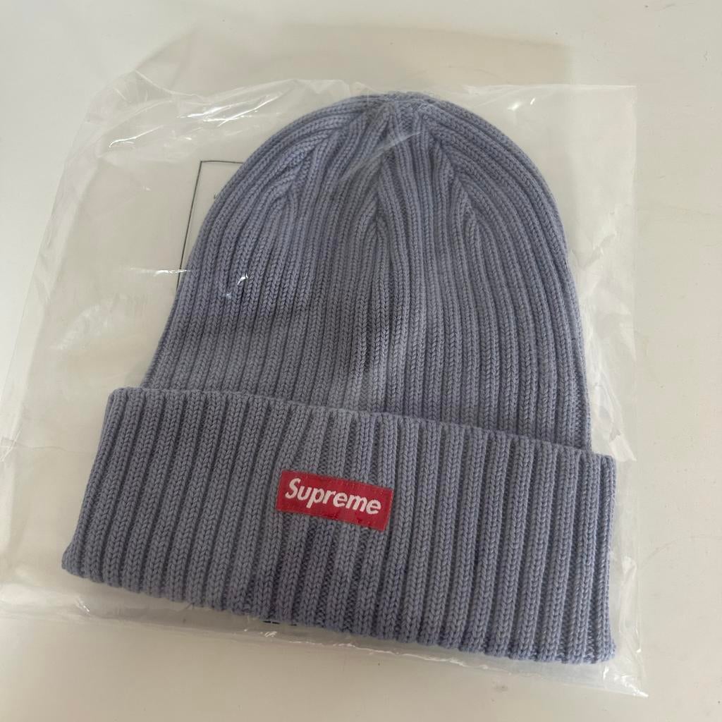 Supreme Overdyed Beanie Slate, Ophalen of Verzenden, Nieuw, Muts
