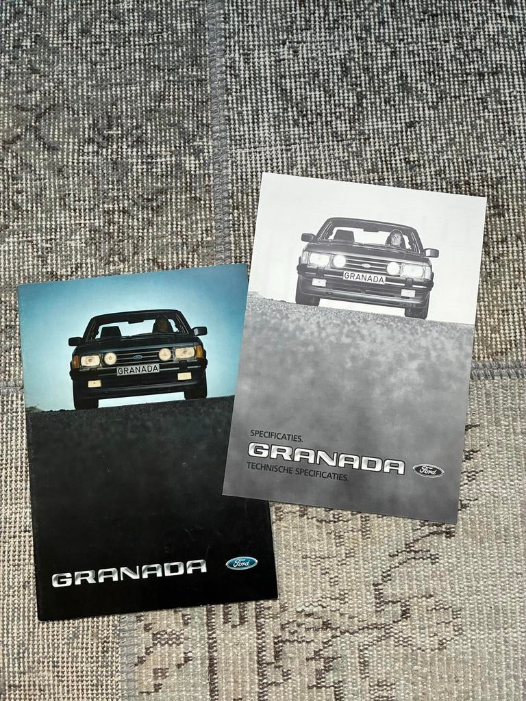 Ford Granada brochure met bijbehorende informatie bijlage, Ophalen of Verzenden, Nieuw, Ford