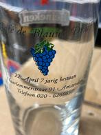 Dubbeldruk glas Heineken de blauwe druif, Ophalen, Zo goed als nieuw, Bierglas