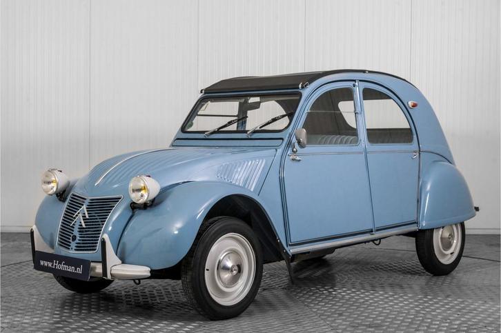 Citroën 2CV 2 CV Ribbelkap (bj 1960), Auto's, Citroën, Bedrijf, Te koop, 2CV, Benzine, Hatchback, Handgeschakeld, Geïmporteerd