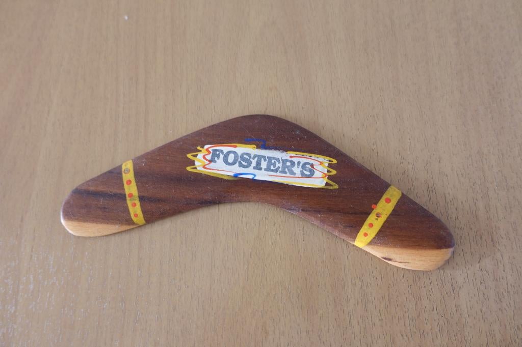Foster’s Boomerang, Verzamelen, Biermerken, Ophalen of Verzenden, Zo goed als nieuw, Overige typen, Overige merken