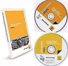 Renault Carminat Navigatie Update DVD / CD's Informee 1 & 2, Computers en Software, Navigatiesoftware, Verzenden, Nieuw, Update