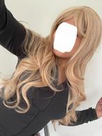 Nieuwe blonde pruik lang haar met golfjes, Ophalen of Verzenden, Nieuw, Pruik of Haarverlenging