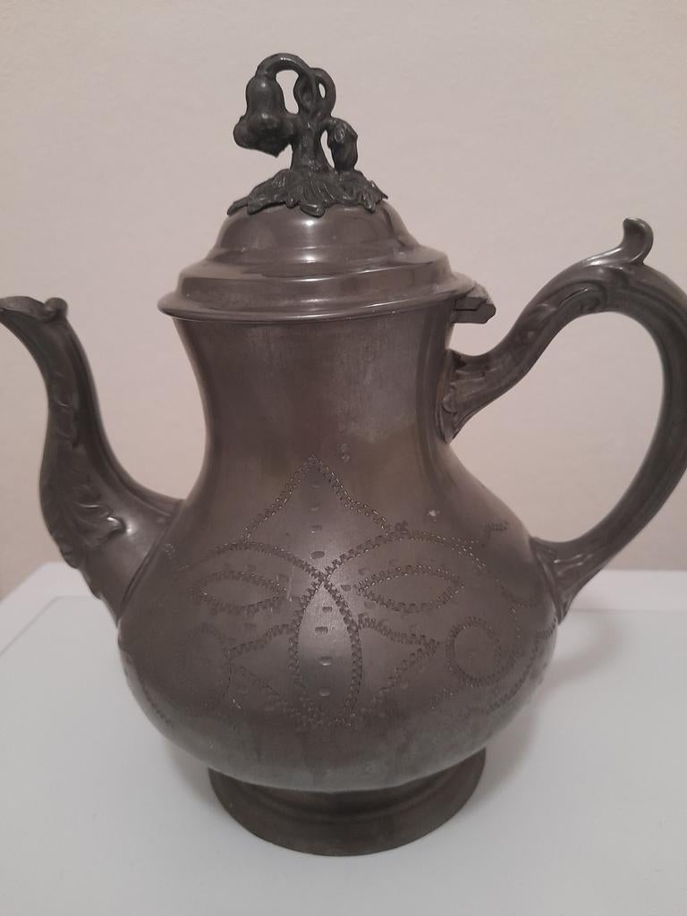 Brokante Theekan Vintage, Ophalen of Verzenden