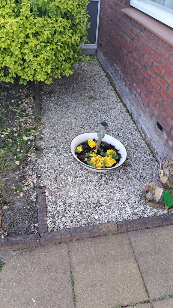 Grind voor de tuin, Ophalen, Overige materialen, Gebruikt, Wit