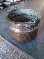 Koperen pot met hengsel, Ophalen, Koper