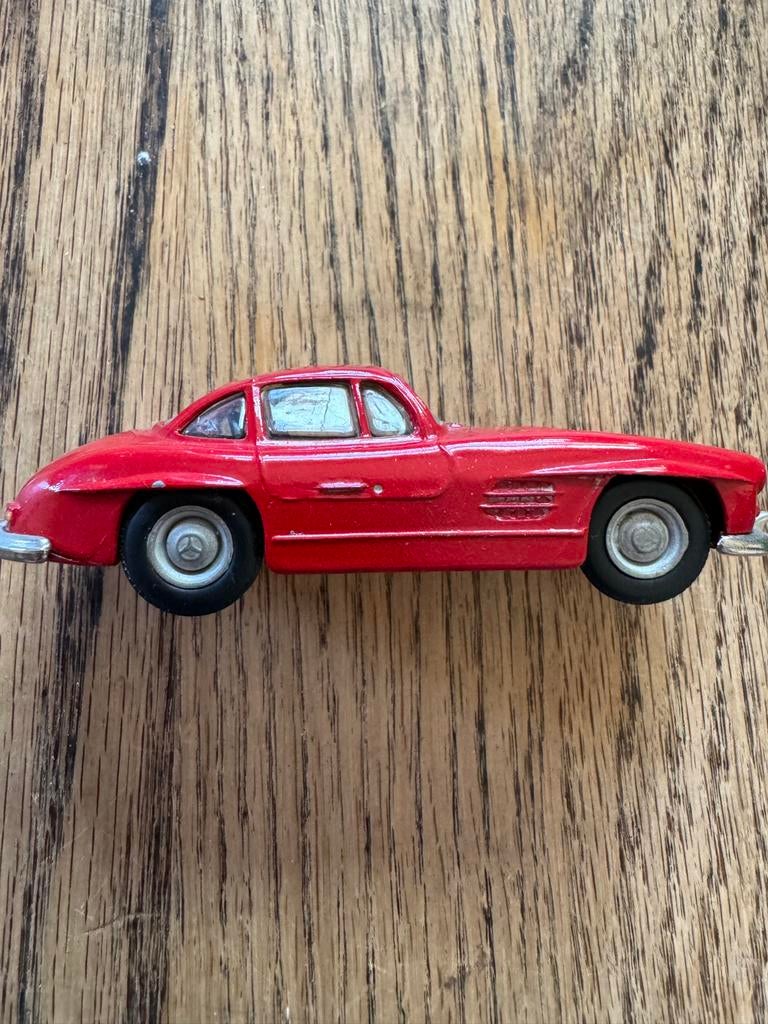 Plumbies Mercedes 300 SL 1/43 - Vintage Modelauto, Ophalen of Verzenden, Gebruikt, Auto
