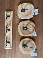 Houten kapstokken, Huis en Inrichting, Woonaccessoires | Kapstokken, Gebruikt, Minder dan 100 cm, Hout, Ophalen
