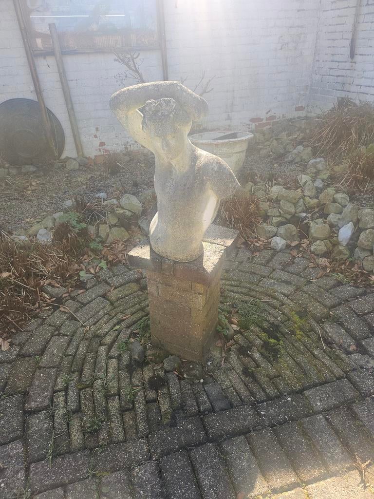Tuinbeeld van een torso, Ophalen of Verzenden
