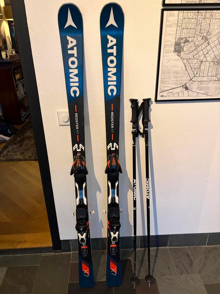 Atomic Redster X7 163 Ski 2018/2019, Sport en Fitness, Skiën en Langlaufen, Gebruikt, Ski's, Skiën, Atomic, Carve, 160 tot 180 cm
