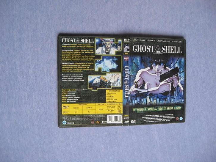 GHOST IN THE SHELL - Mamoru Oshi's Animated Thriller, Cd's en Dvd's, Dvd's | Tekenfilms en Animatie, Zo goed als nieuw, Anime (Japans)
