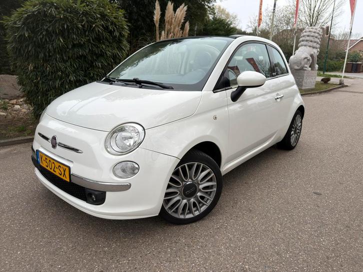 Fiat 500 1.2 C 69PK AIRCO/CABRIO /pdc/16” 118797 km NAP, Auto's, Fiat, Bedrijf, ABS, Airbags, Airconditioning, Alarm, Android Auto
