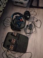 Logitech g29 racestuur, pedal en shifter, Spelcomputers en Games, Spelcomputers | Xbox | Accessoires, Ophalen, Zo goed als nieuw