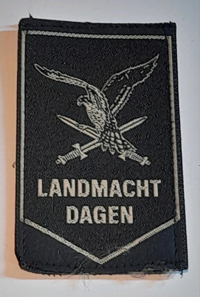 Mouwembleem landmachtdagen 11AMB, Ophalen of Verzenden, Landmacht, Nederland, Embleem of Badge