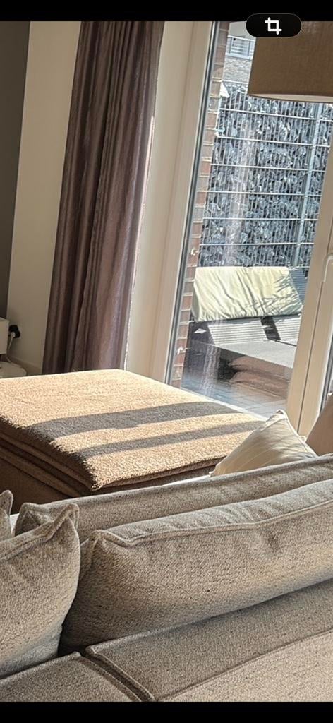 Grote poef van Eijerkamp, Ophalen, Vierkant, Zo goed als nieuw, 75 tot 100 cm