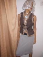 Ice Dior bodywarmer maat L zgan, Kleding | Dames, Bruin, Maat 42/44 (L), Ophalen of Verzenden, Zo goed als nieuw