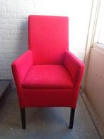 Rode stoel, Ophalen, Zo goed als nieuw, Rood, Eén