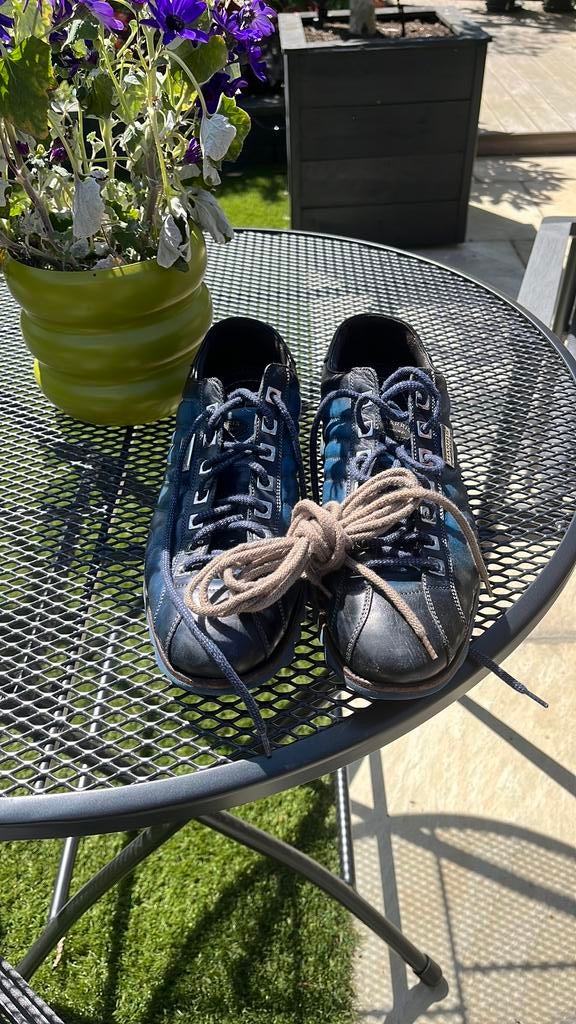 Harris heren schoenen, Kleding | Heren, Schoenen, Ophalen of Verzenden, Zo goed als nieuw, Blauw