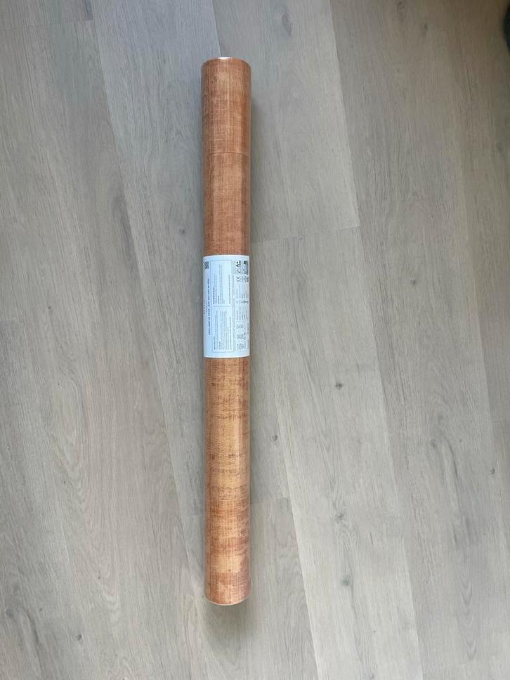 Elitis Eldorado VP 880-07 Vinyl Behang - oranje, Huis en Inrichting, Stoffering | Behang, Oranje, minder dan 10 m², Ophalen