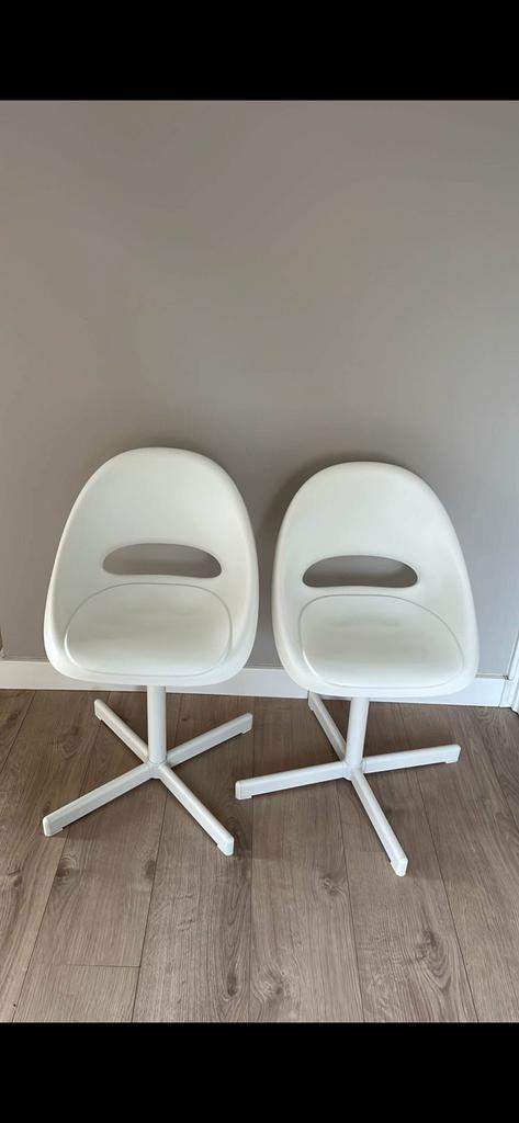 Bureaustoel IKEA LOBERGET / SIBBEN, Ophalen, Zo goed als nieuw, Wit