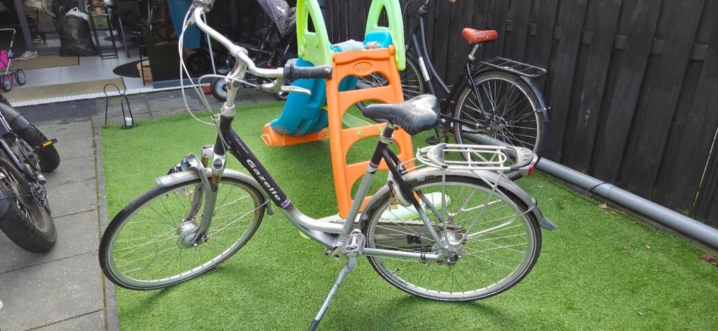 Gazelle fiets met lage instap, Fietsen en Brommers, Versnellingen, Ophalen of Verzenden, Gazelle, 53 tot 56 cm