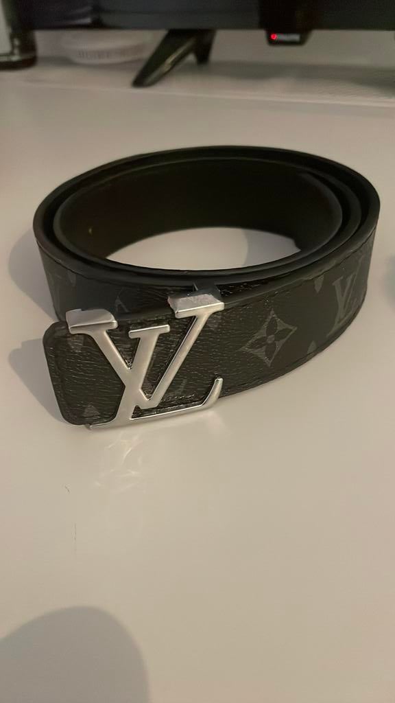 Louis vuiton riem, Kleding | Heren, Riemen en Ceinturen, Ophalen of Verzenden, Zo goed als nieuw, Zwart, 115 cm of meer
