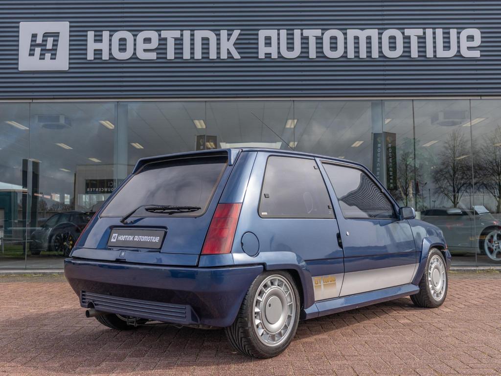 Renault 5 1.4 GT Turbo | Zeer goede staat, Auto's, Oldtimers, Voorwielaandrijving, Zwart, 116 pk, Bedrijf