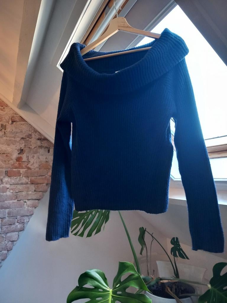 Blauwe trui van 24COLOURS, maat S, Kleding | Dames, Blauw, Ophalen of Verzenden, Zo goed als nieuw, Maat 36 (S)